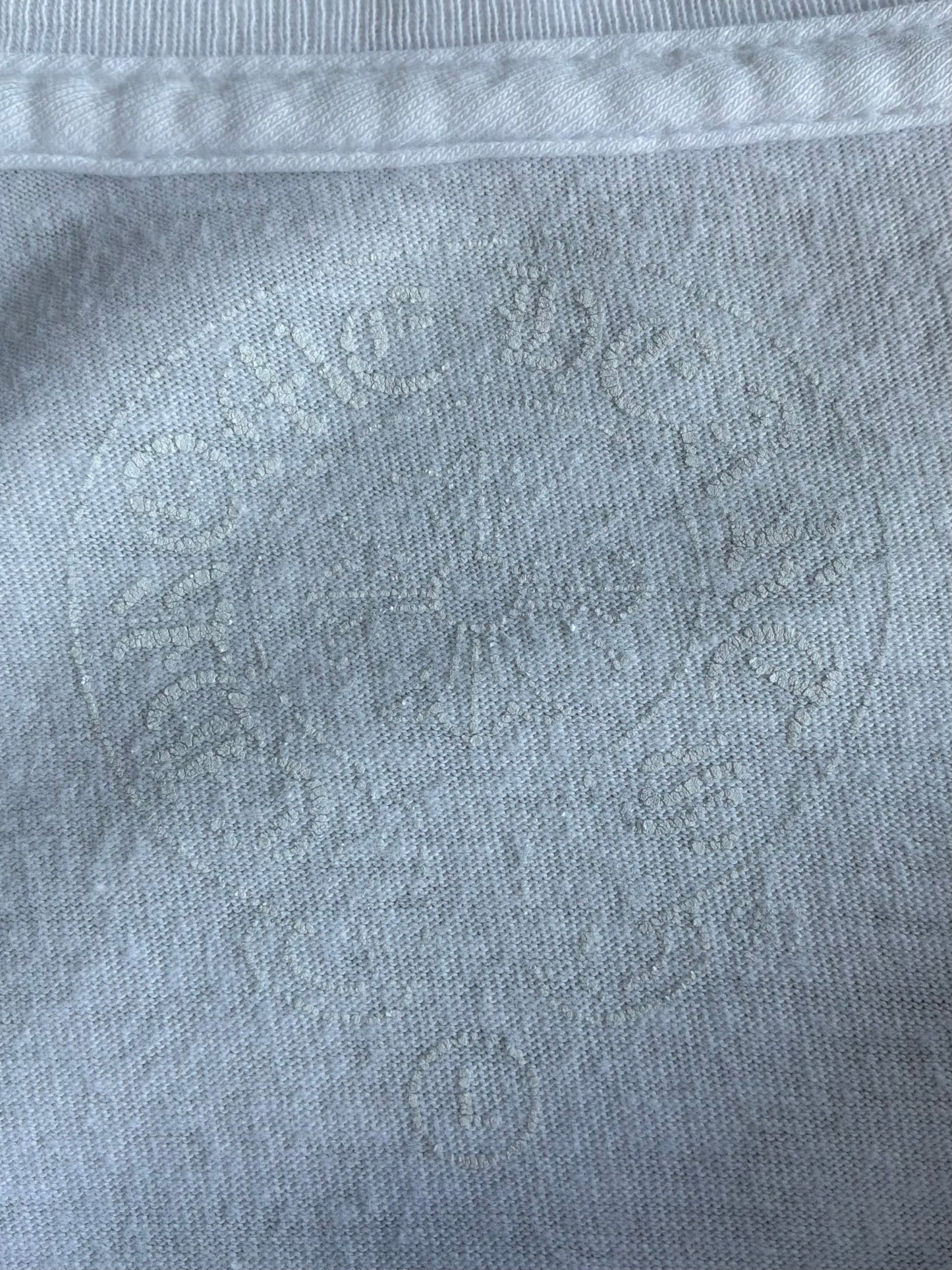 Chrome Hearts Triple Cross Horseshoe White Tee