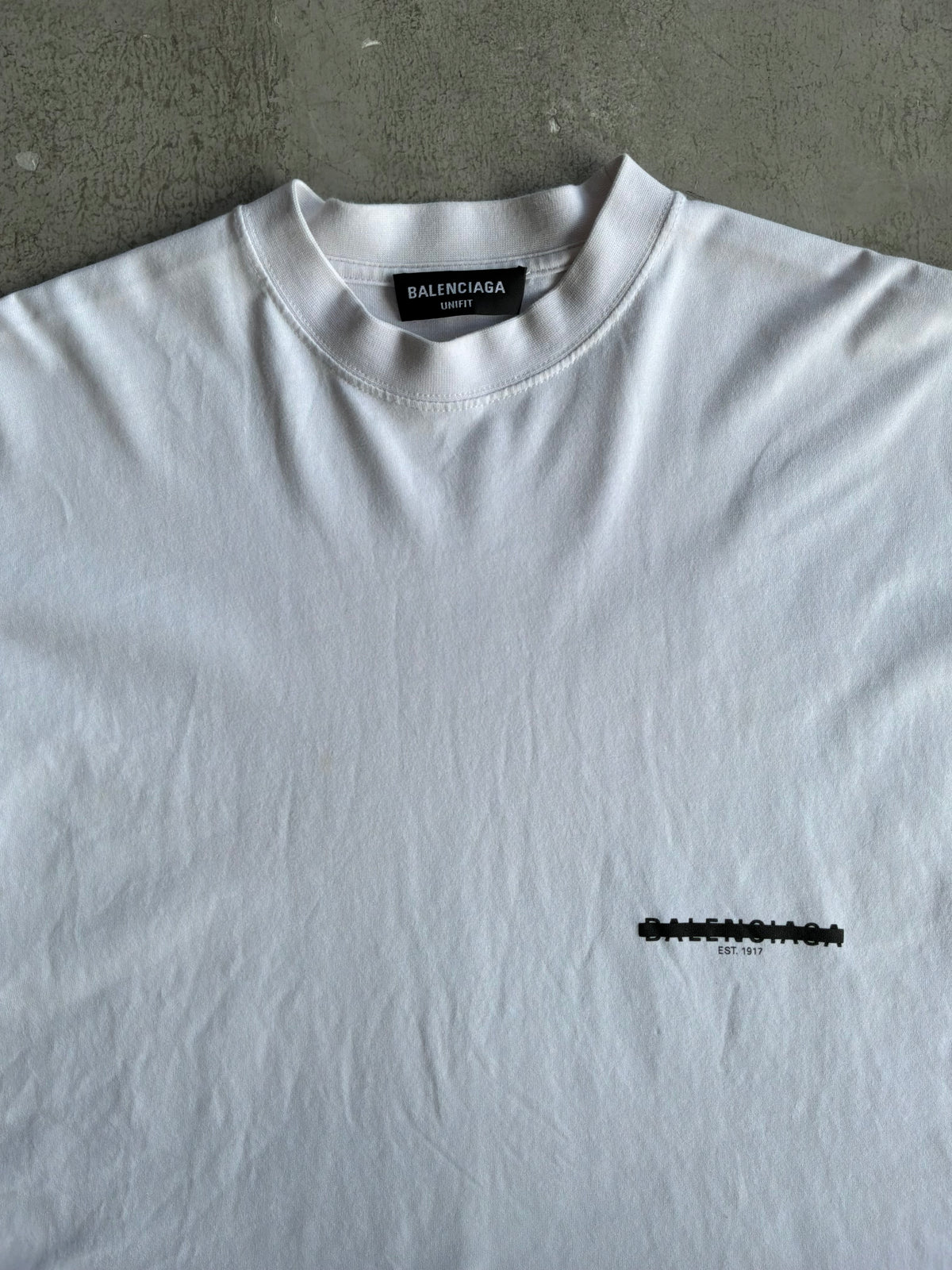 Balenciaga Strike Logo Mullet Tee