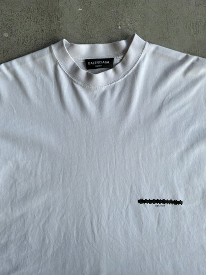 Balenciaga Strike Logo Mullet Tee