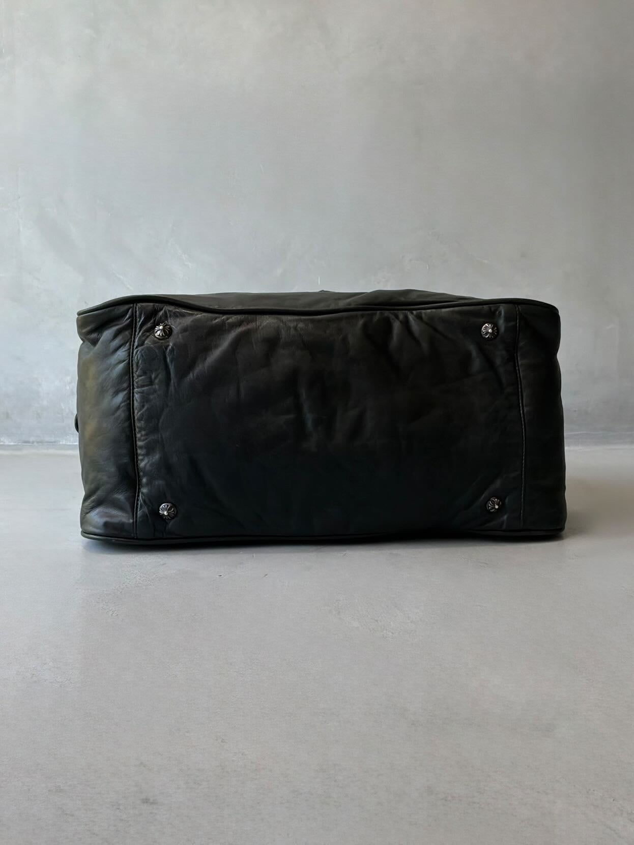 90’s Chrome Hearts Cross Embellished Bowler Bag