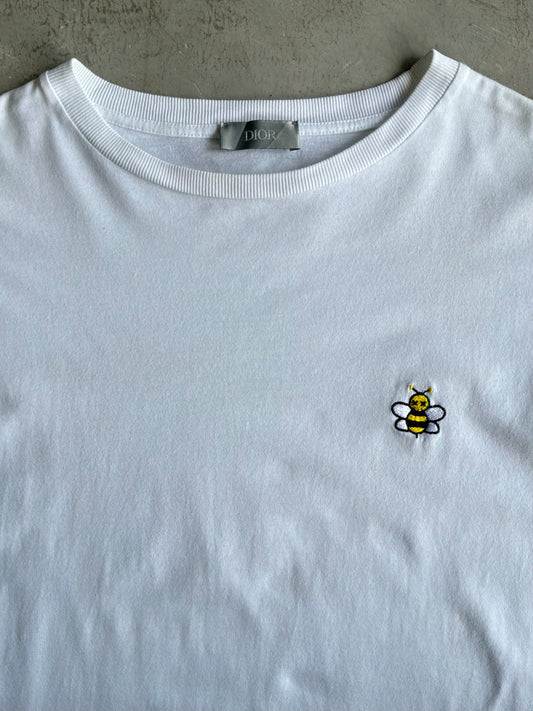 Dior Bee Logo White Tee