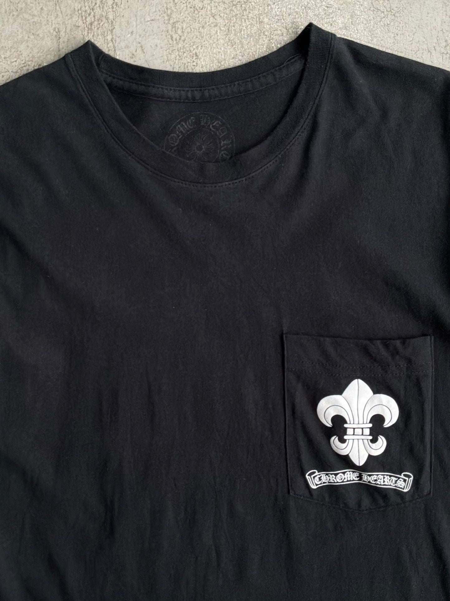 Chrome Hearts Tri Scout Black Tee