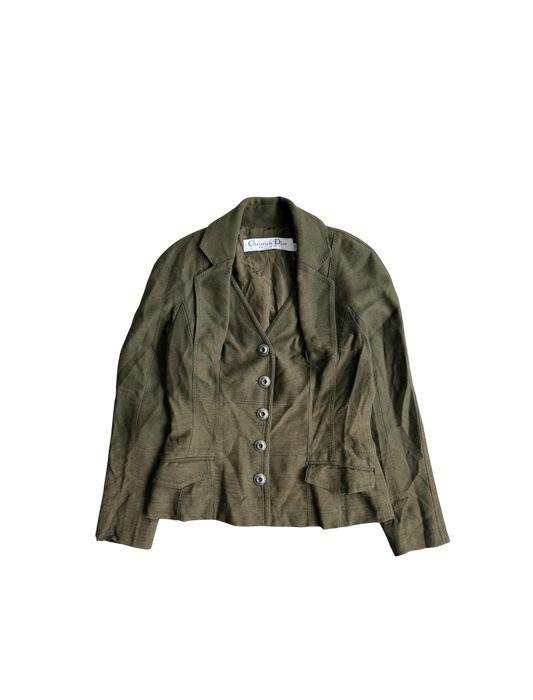 2000s Dior by John Galliano Wool Coat