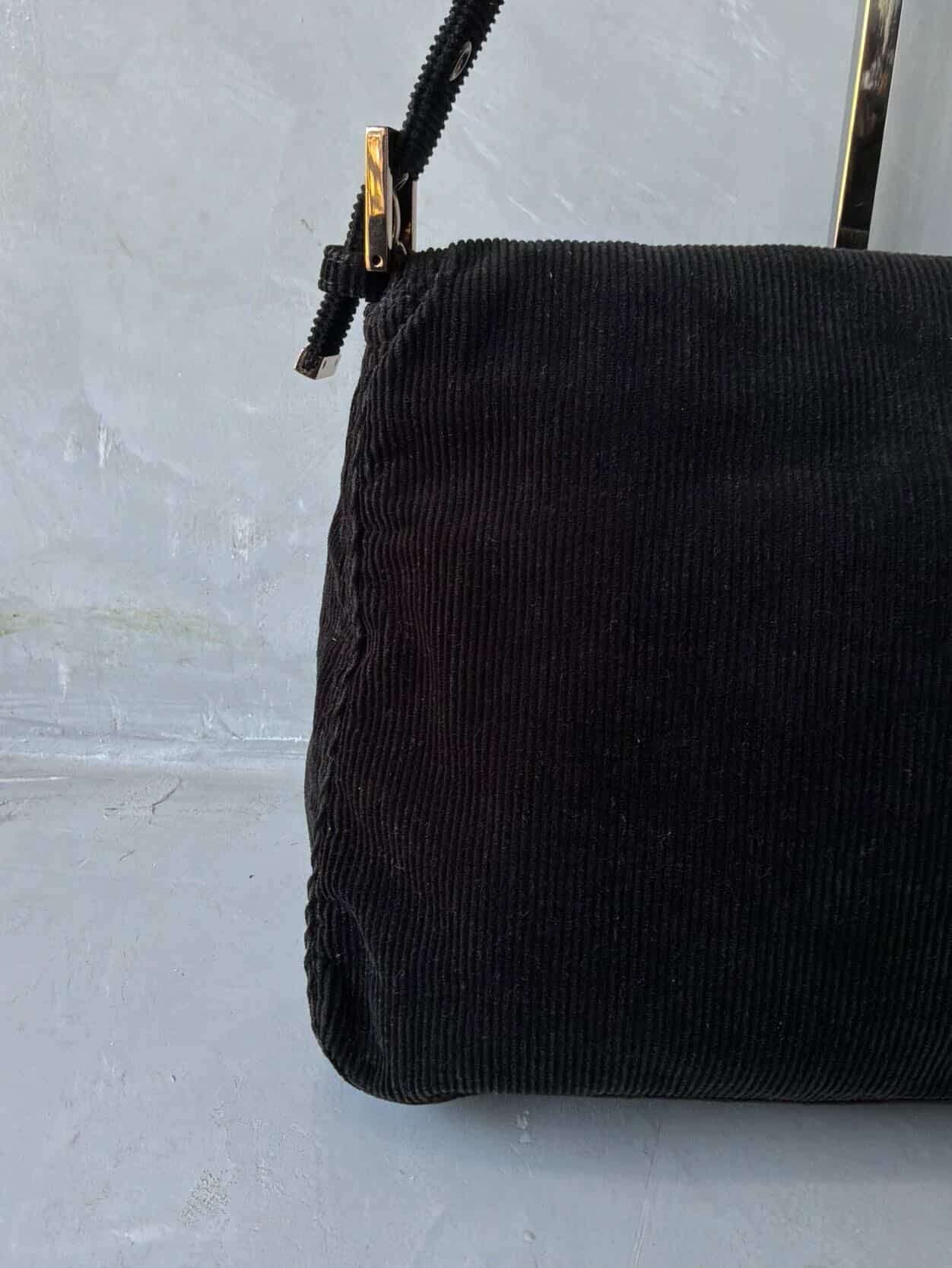 2000’s Fendi Curdoroy Copper Mamma Baguette Bag