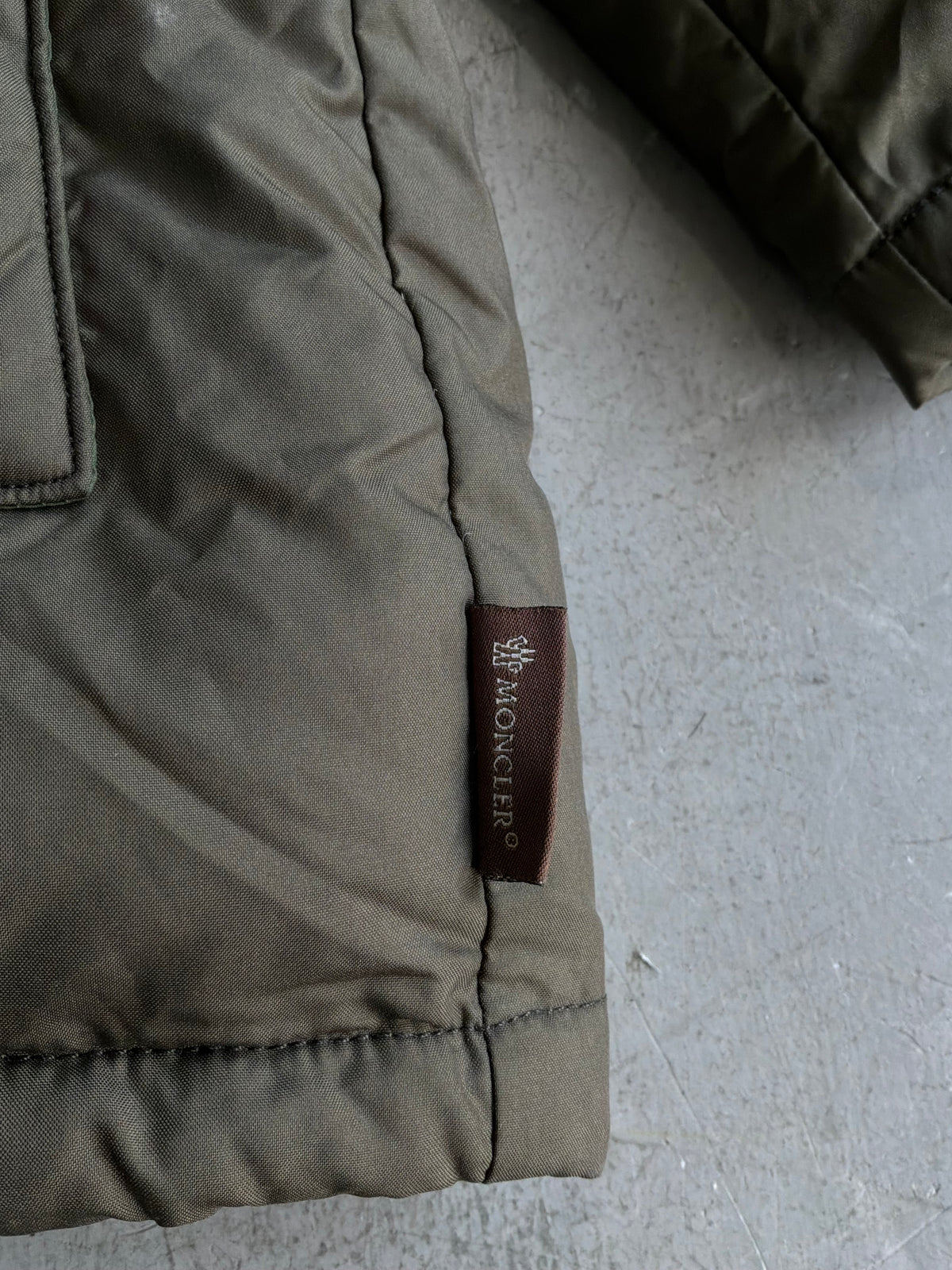Moncler Jock Tag Puffer Parka Jacket
