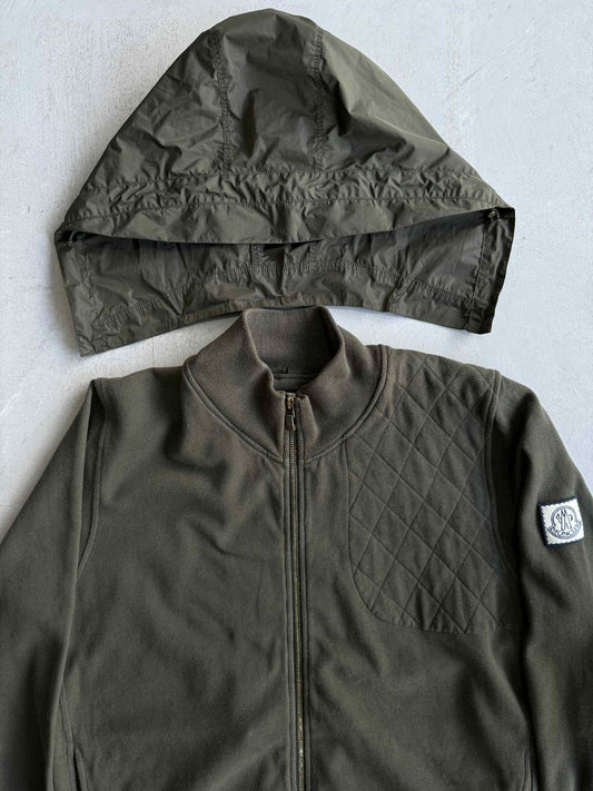 Moncler Zip Up Detachable Hoodie