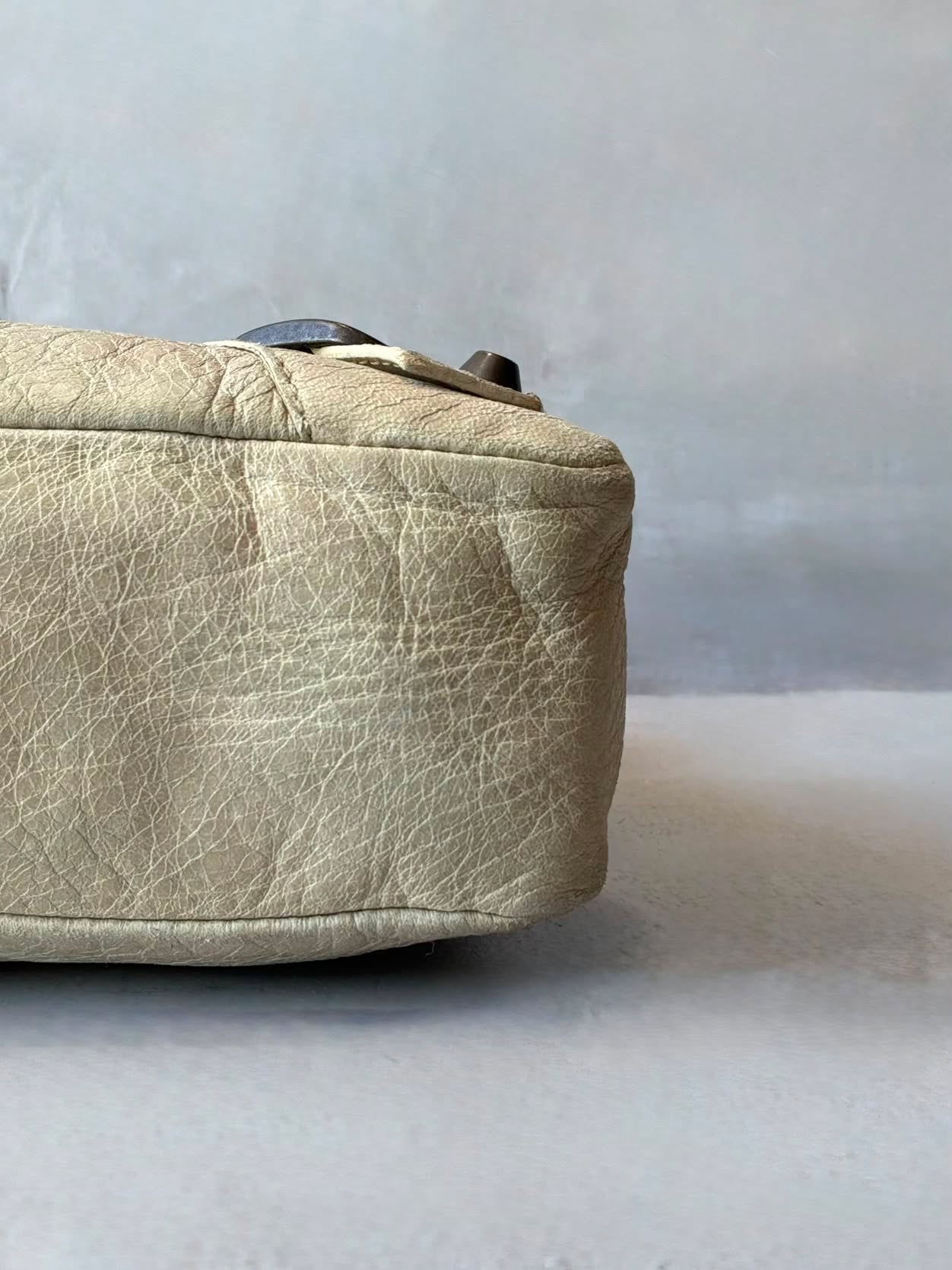 Balenciaga Le First Cream Lambskim Bag