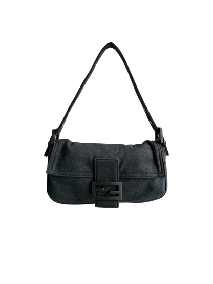 2000s Fendi Wool Baguette Bag