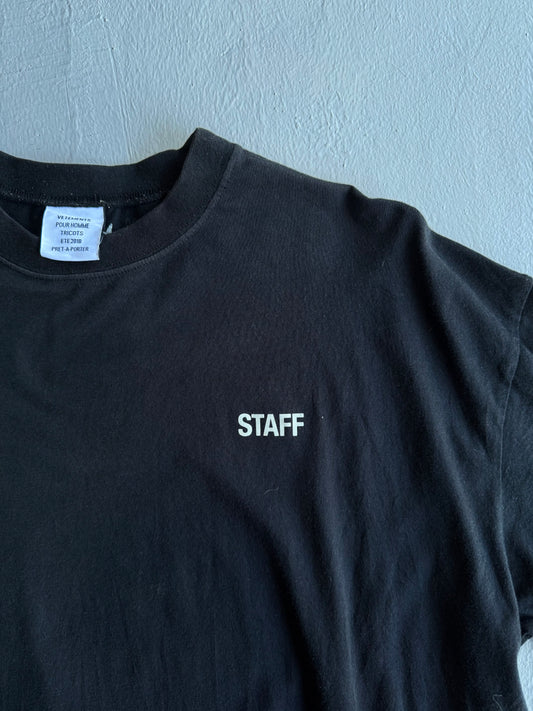 Vetements ‘Staff’ Tee