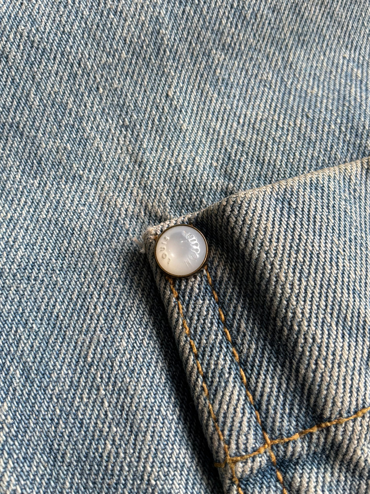 Louis Vuitton Staple Edition Denim Jacket