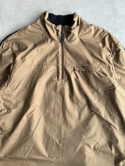 MONCLER 80’s Nylon  Wool Halfzip Jacket