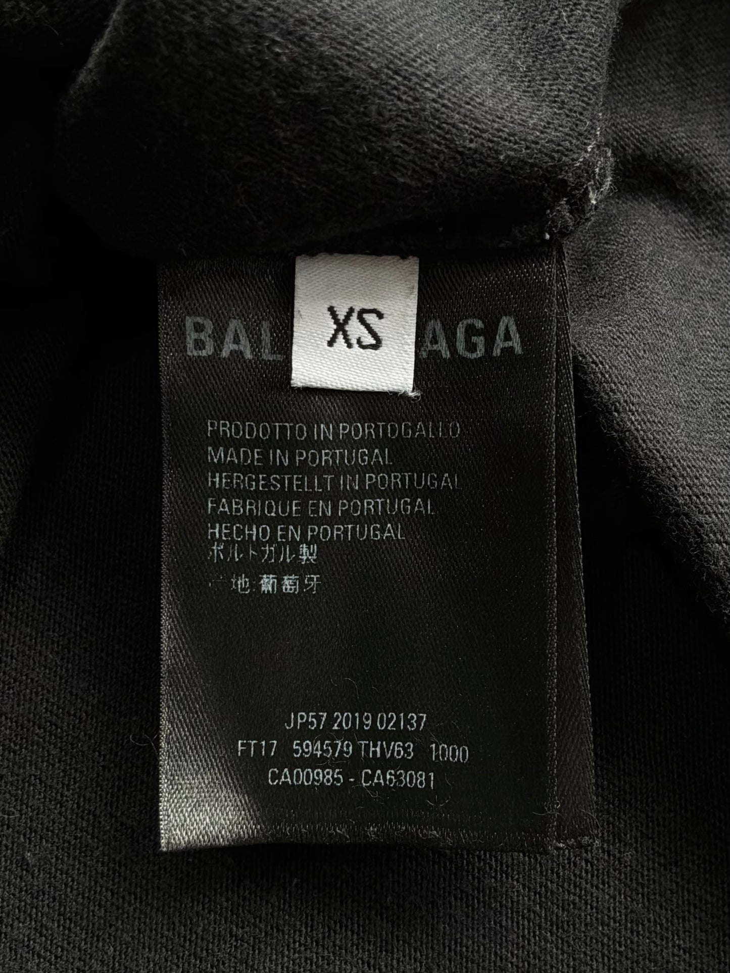 Balenciaga Leaf Logo Mullet Tee