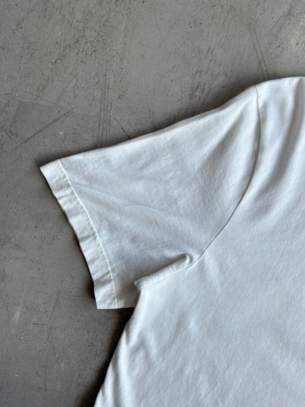 Dior Floral Patch Chest White Tee