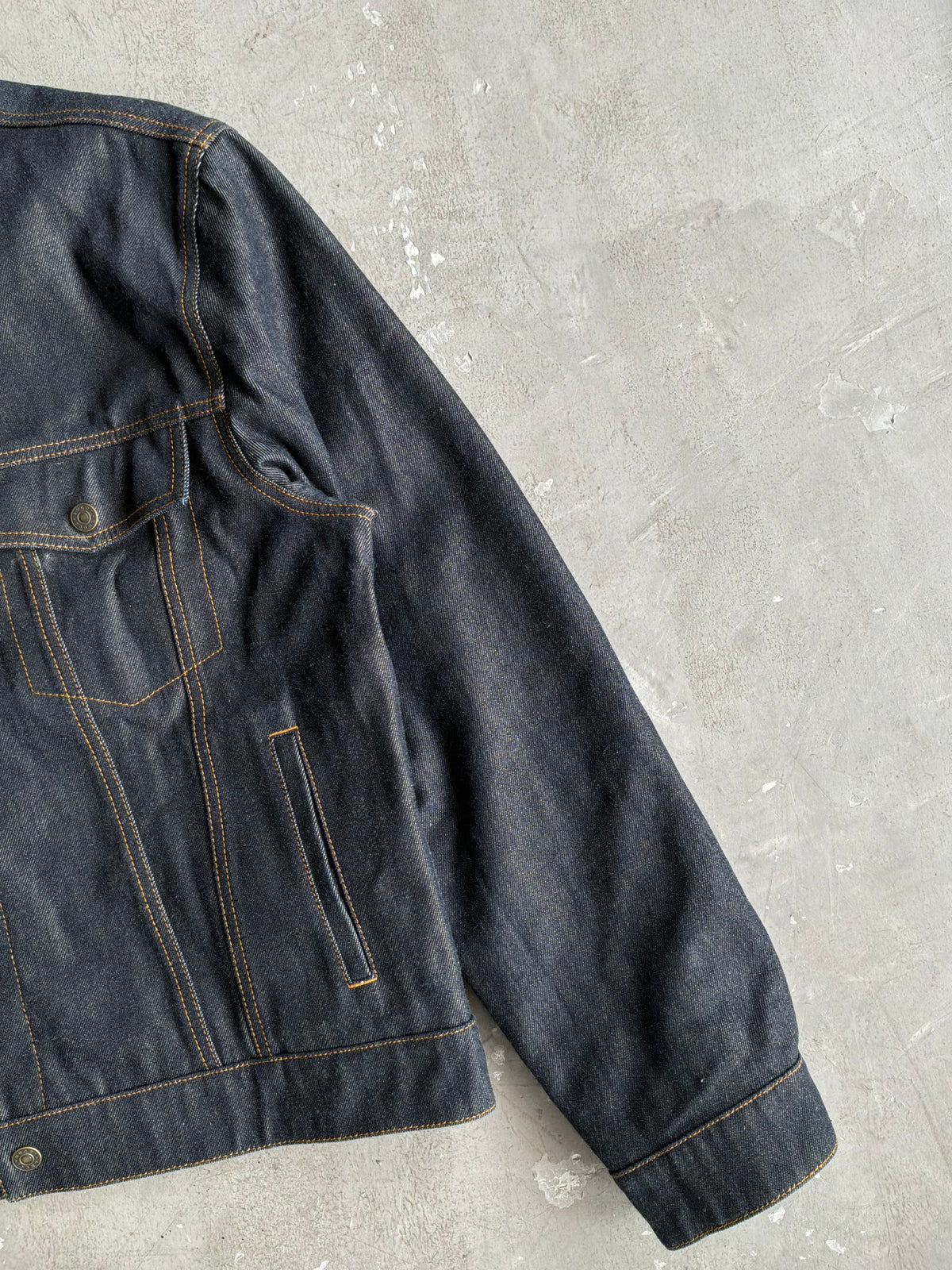 Gucci Monogram Reversible Denim Jacket
