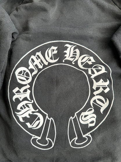 Vintage Chrome Hearts Horseshoe Floral Hoodie