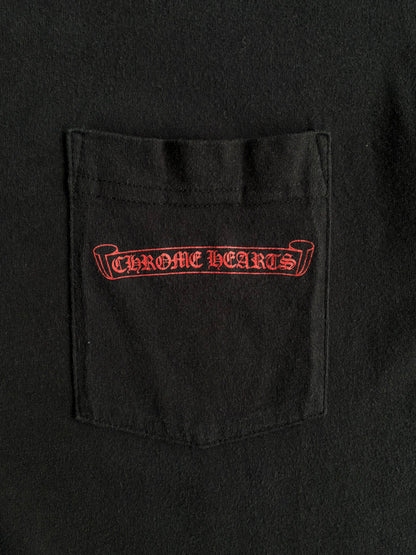 Chrome Hearts Black Tonal Horseshoe Tee