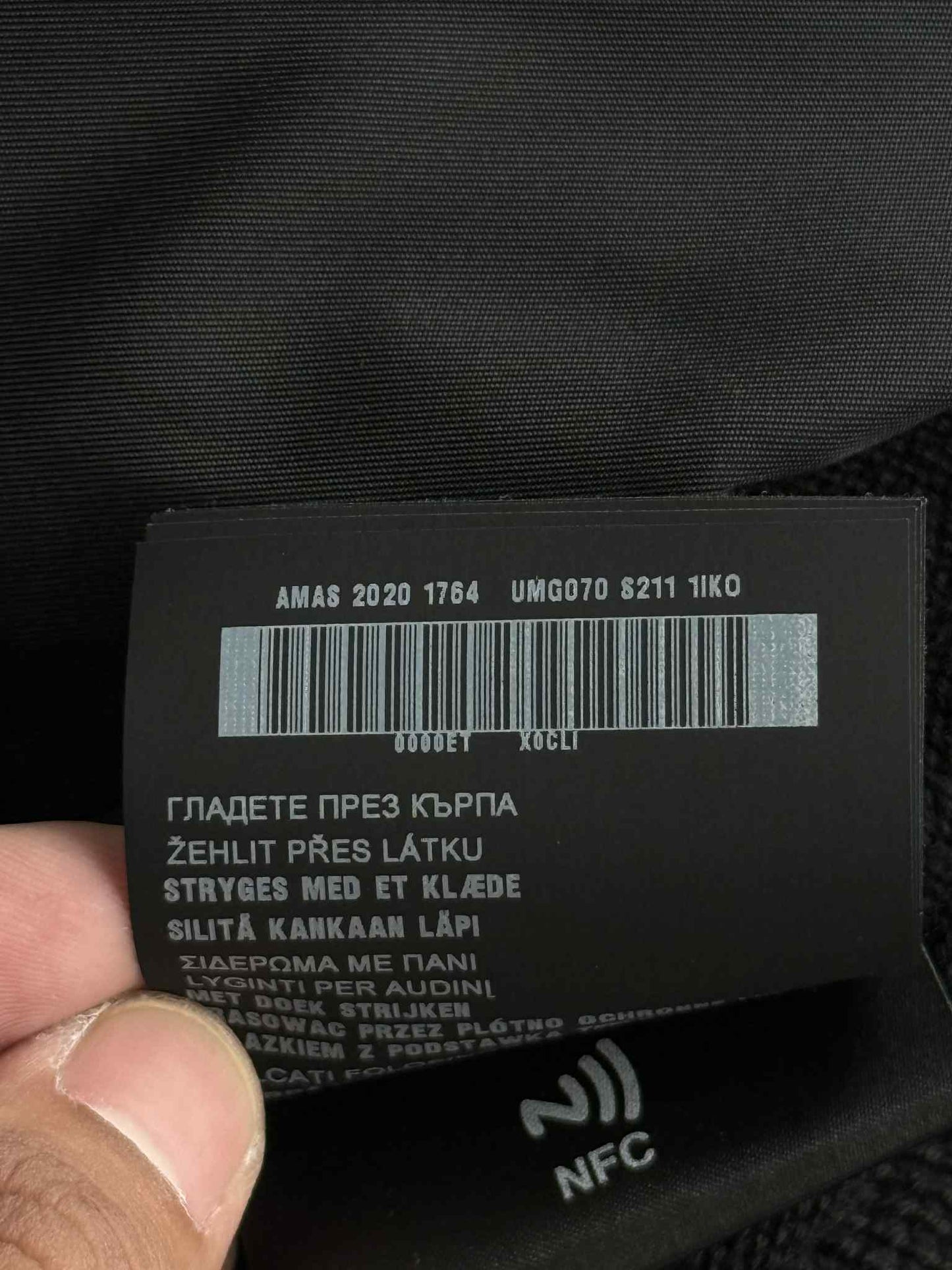 Prada triangle Logo Black Jacket