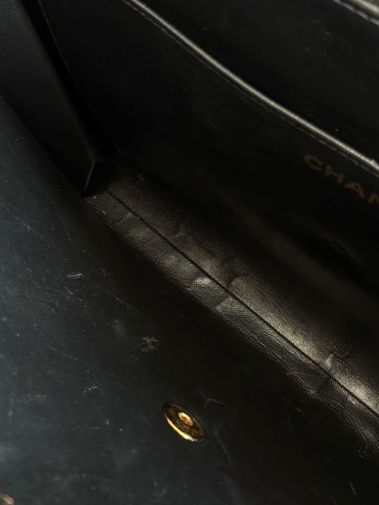 90’s Chanel Patent Leather Briefcase