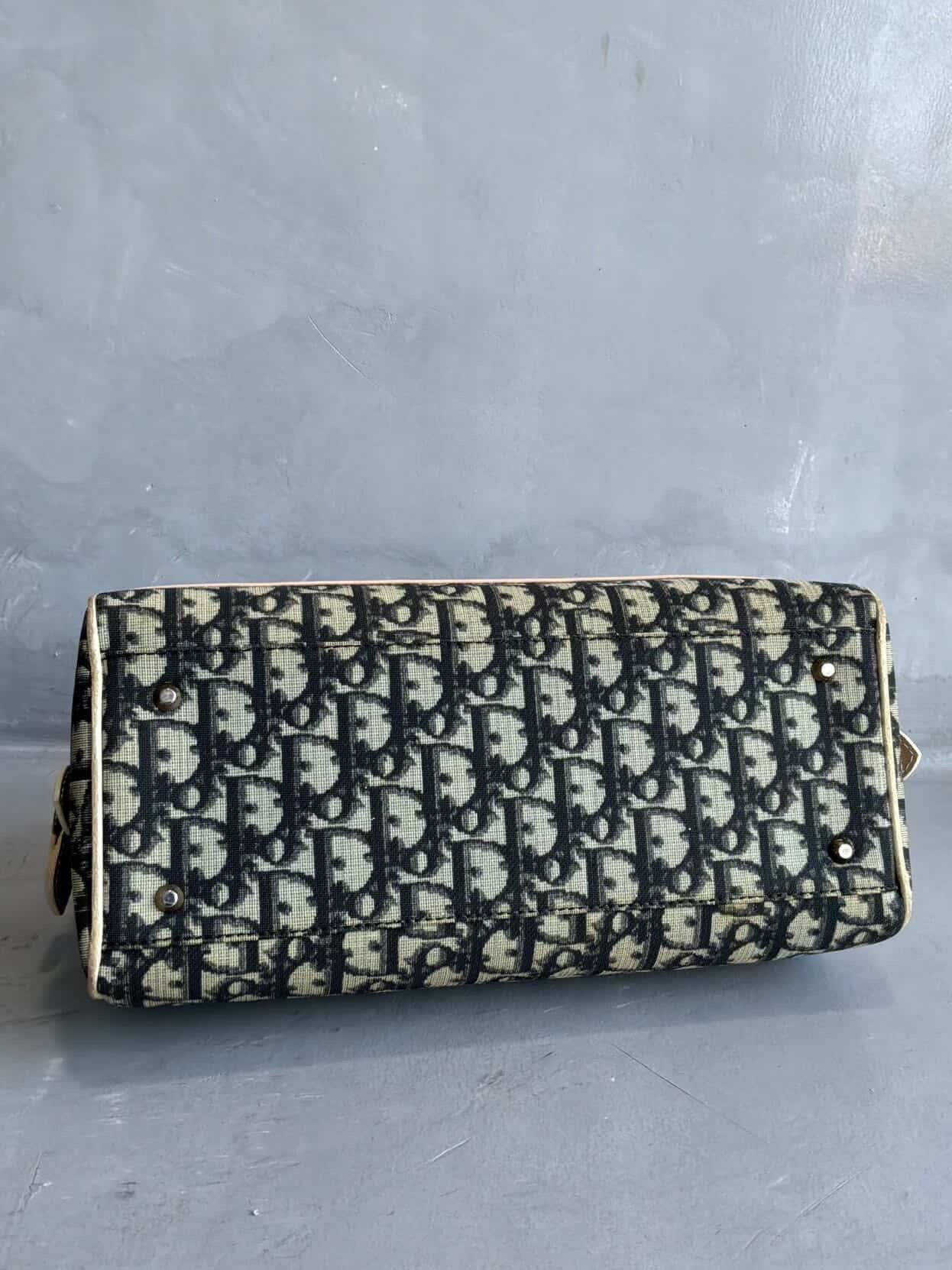 Dior Vintage Trotter Boston Bag