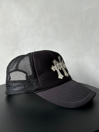 90s Chrome Hearts Cemetery Trucker Hat