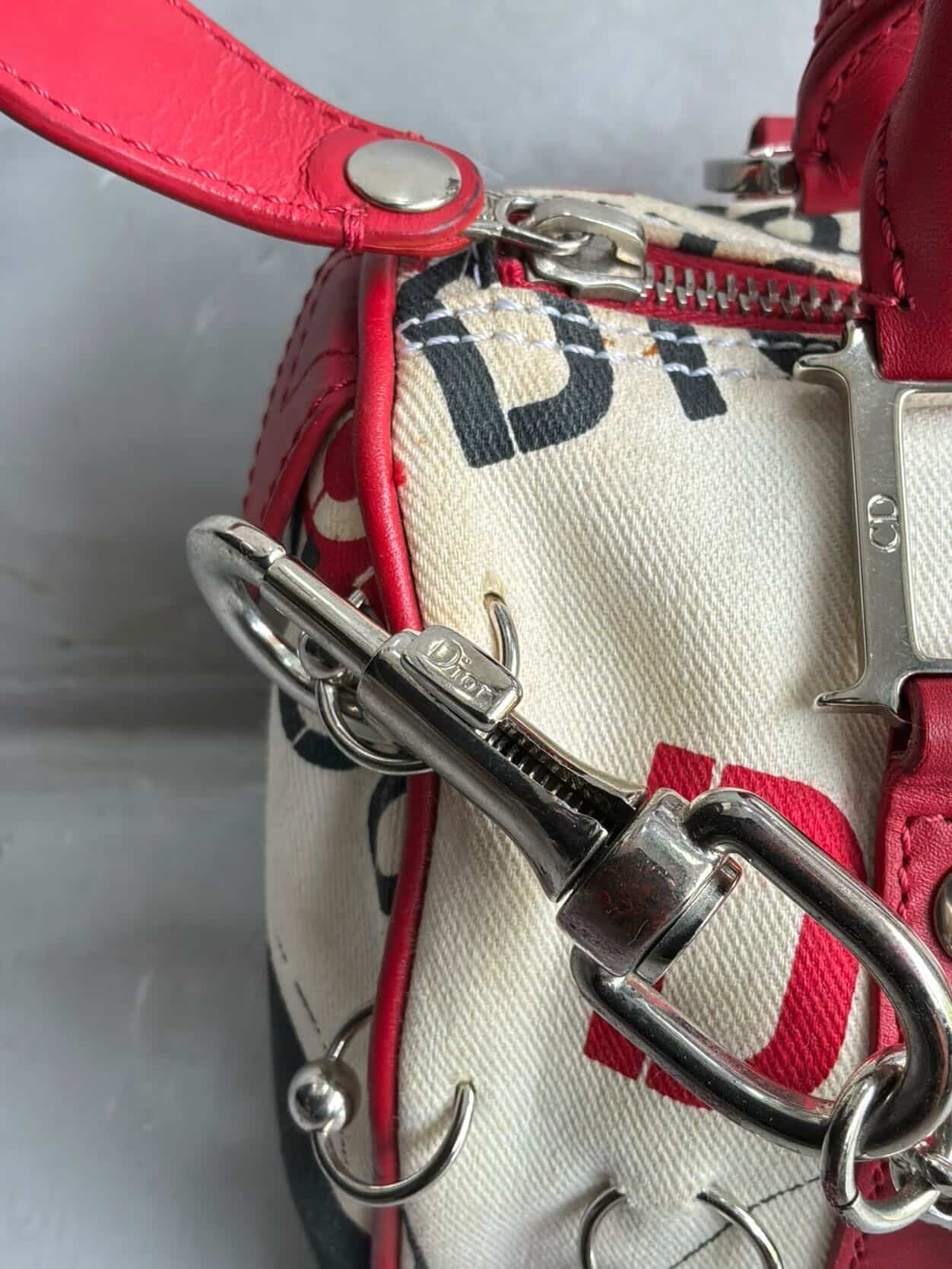 2004 Dior Hardcore Mini Boston Bag