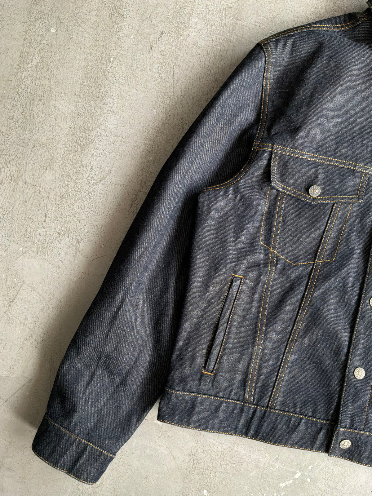 Gucci Monogram Reversible Denim Jacket
