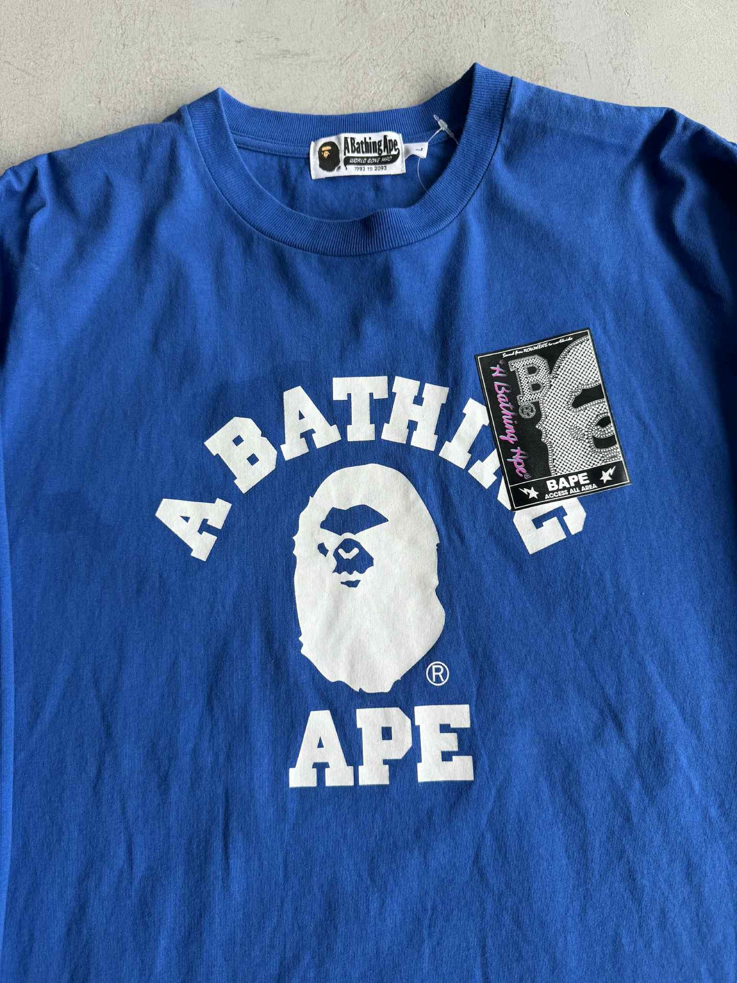 Bape Mad Face College Longsleeve