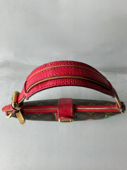 Louis Vuitton x Murakami Cherry Lizard Trim Pochette