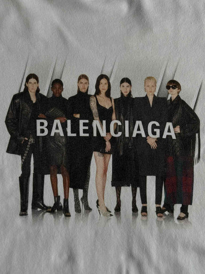 Balenciaga Real Model White Oversized Shirt
