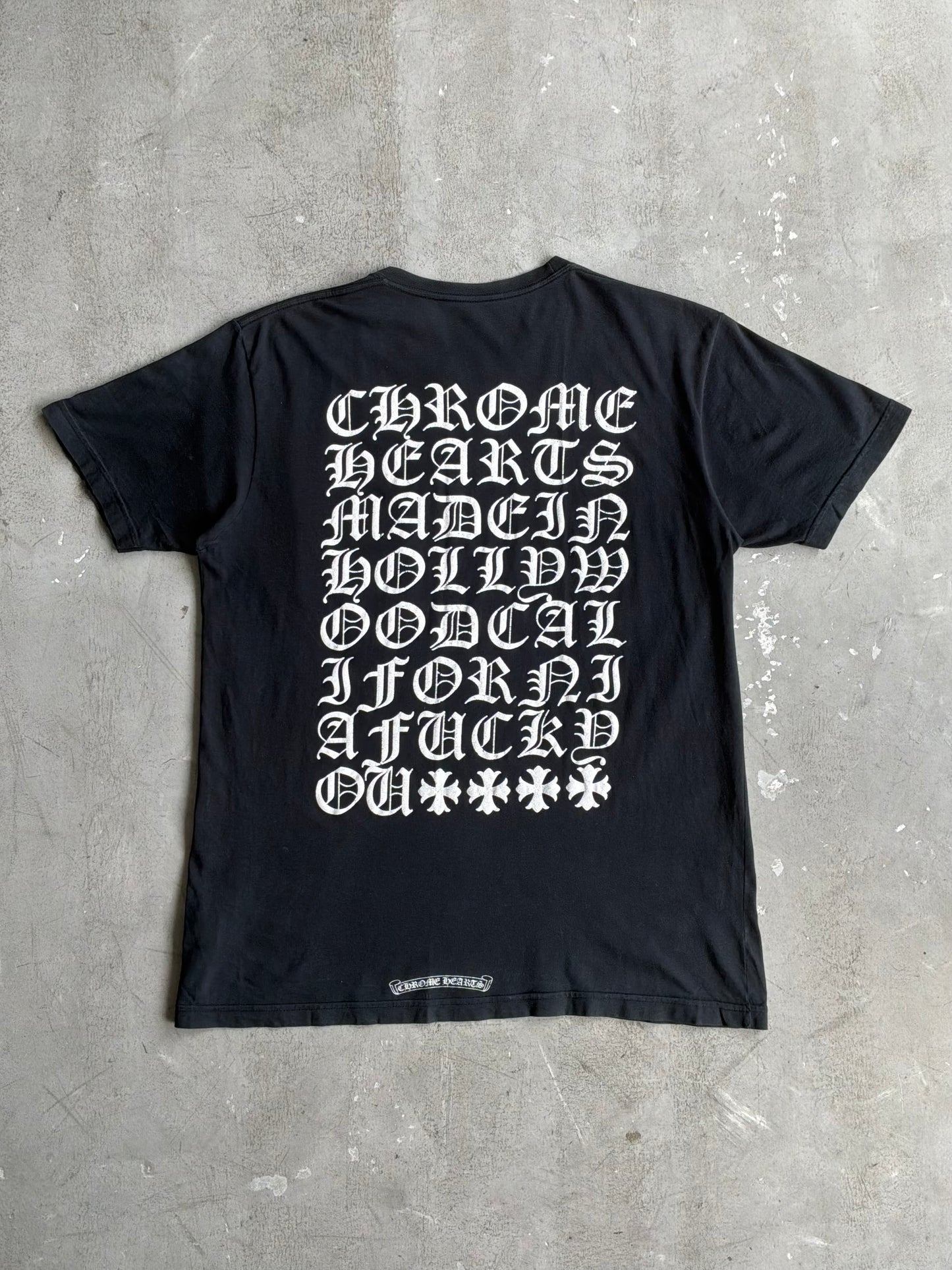 Chrome Hearts Eye Chart Tee