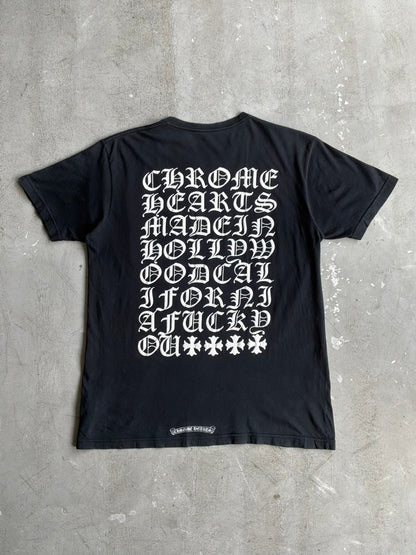 Chrome Hearts Eye Chart Tee
