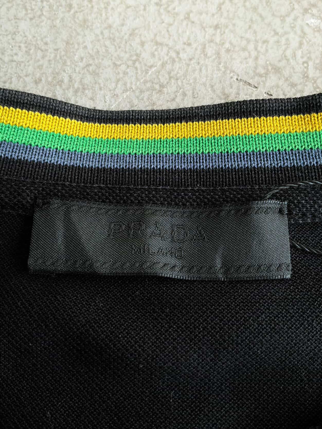 Prada Badge Rubber Tee