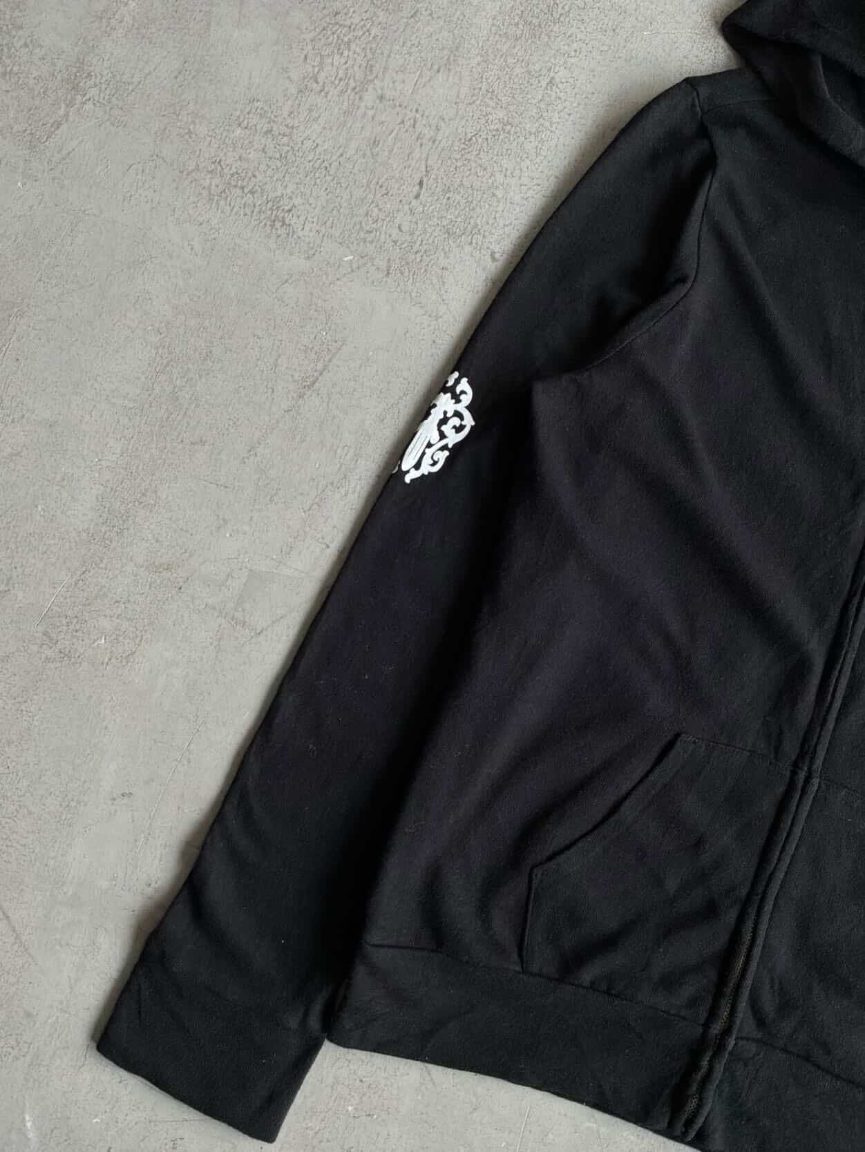 Chrome Hearts x Matty Boy Defiance Attitude Zip Hoodie
