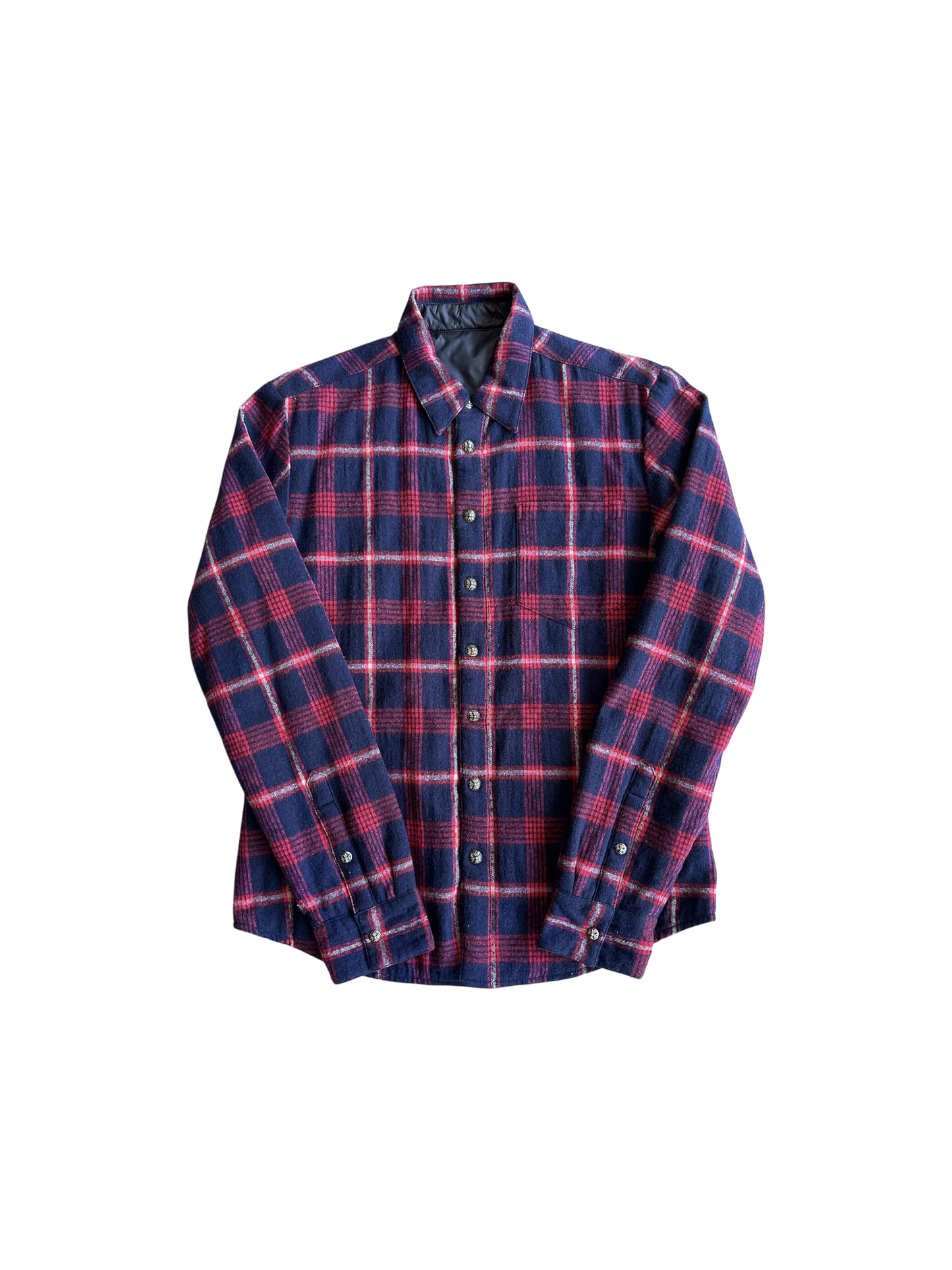 Chrome Hearts Double Sided Padded Flannel Jacket