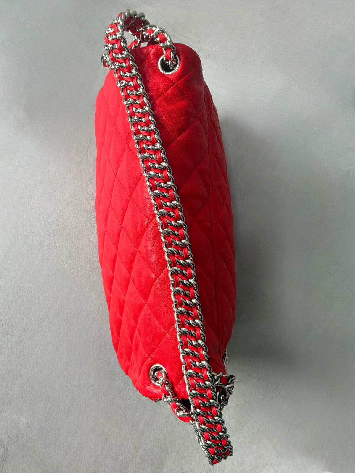 Chanel Chain Around Pink Maxi Flap