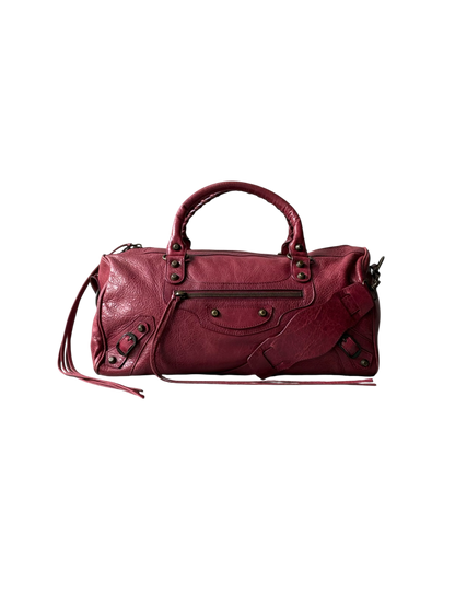 Balenciaga Twiggy Red Lambskin Bag