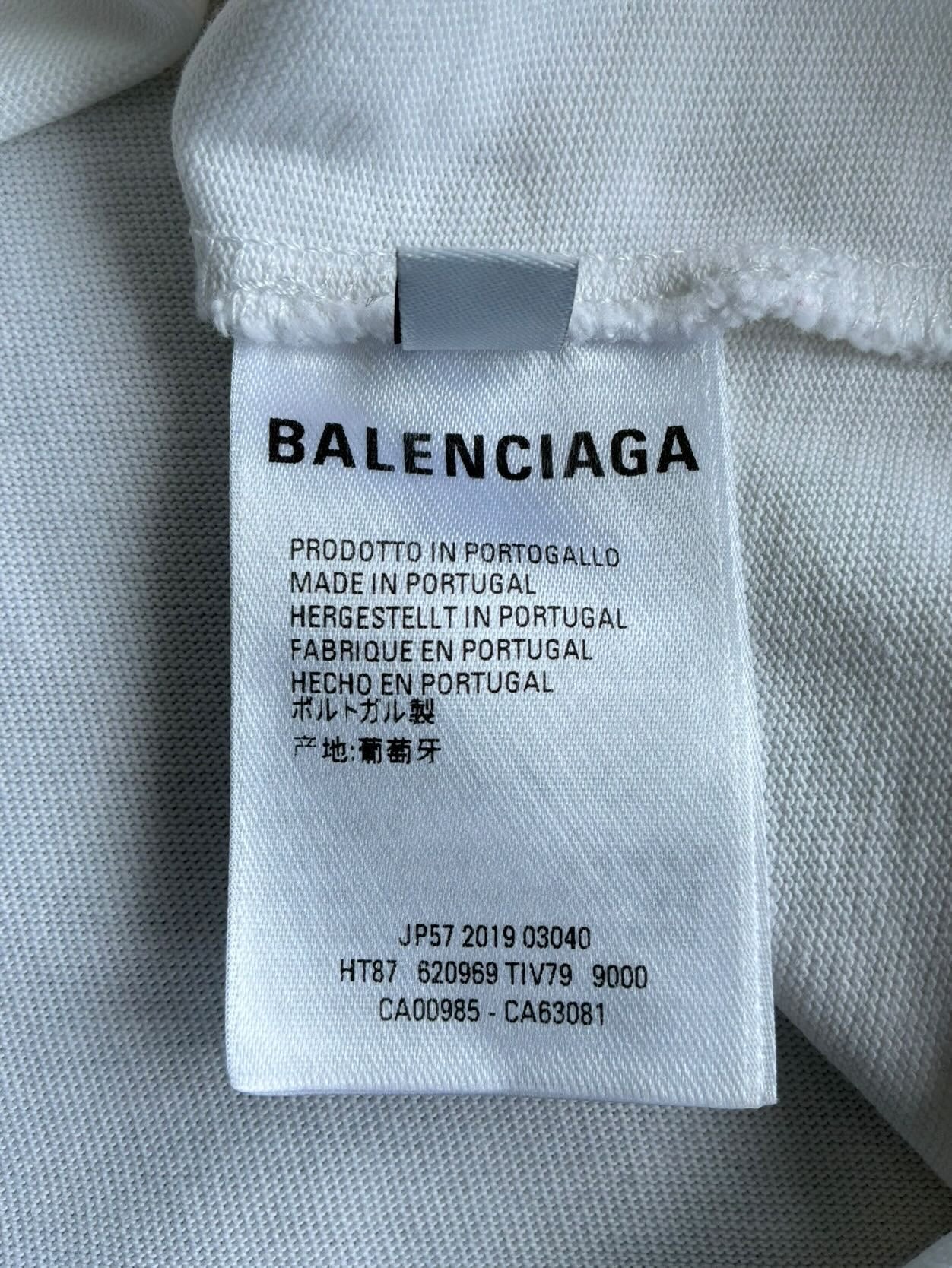 Balenciaga MasterCard Logo Tee