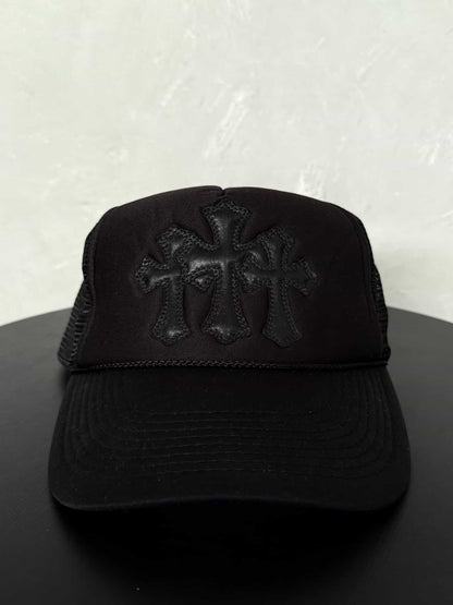 Chrome Hearts Vintage Cemetery Trucker Hat