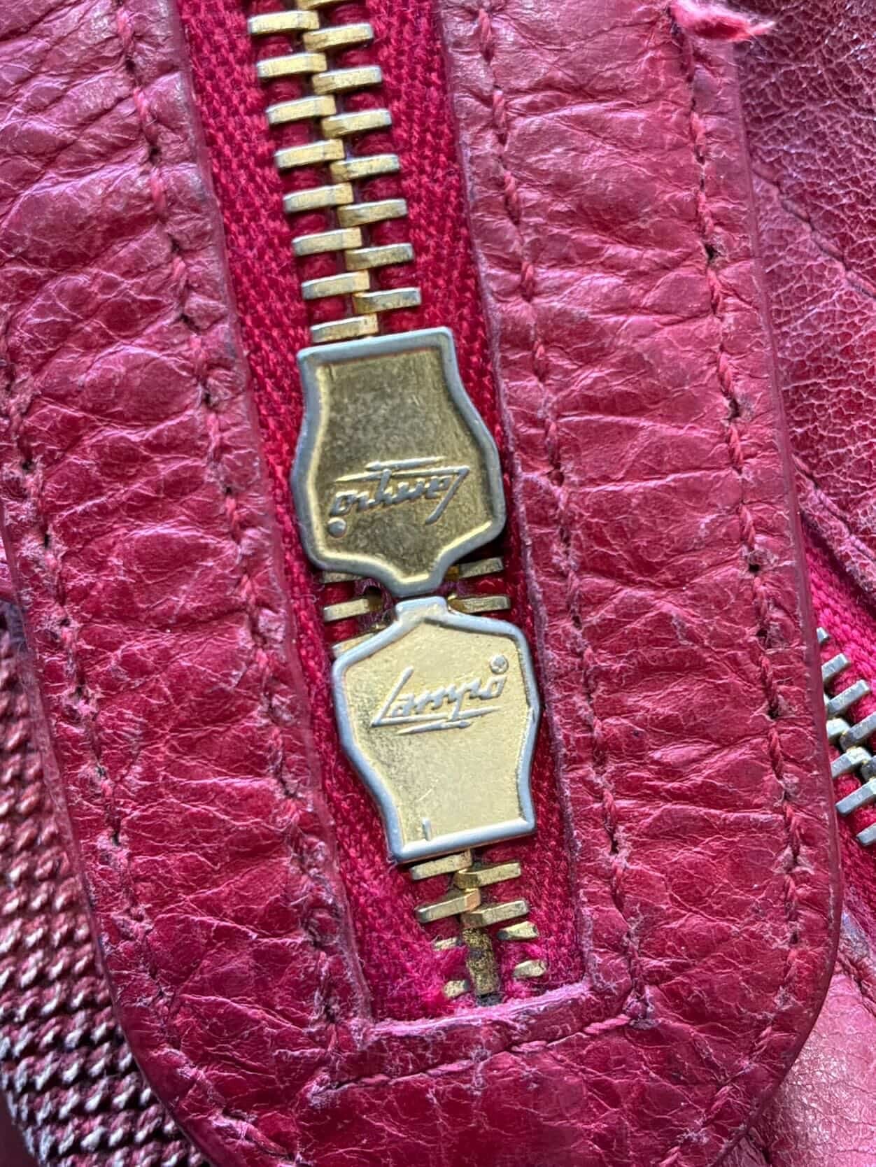 Balenciaga Classic City Mesh Red Bag