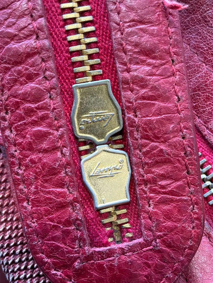 Balenciaga Classic City Mesh Red Bag