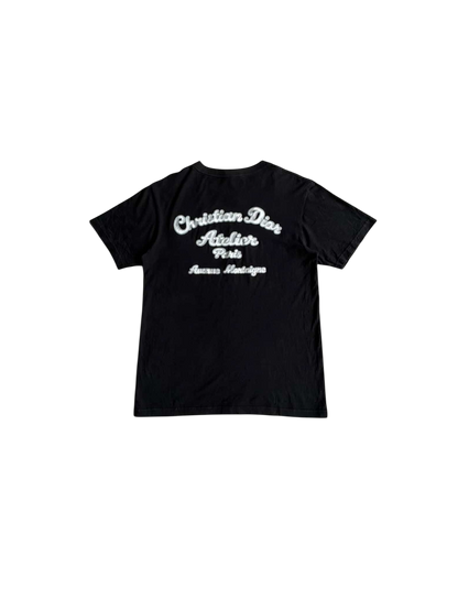 Dior Atelier Embroidered Script Mullet Tee