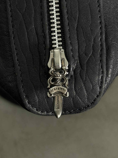 Chrome Hearts 90s Big Dagger Embellished Leather Duffle Bag