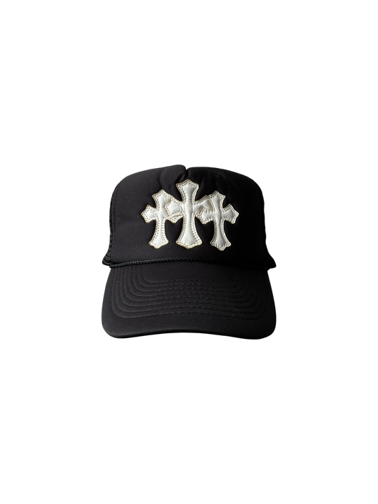 90s Chrome Hearts Cemetery Trucker Hat