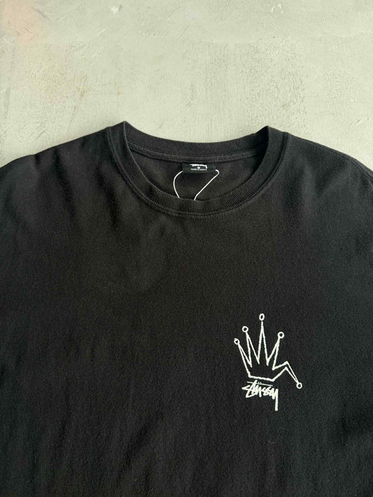 Stussy Big Crown Black Shirt