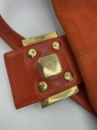 Fendi Orange Baguette