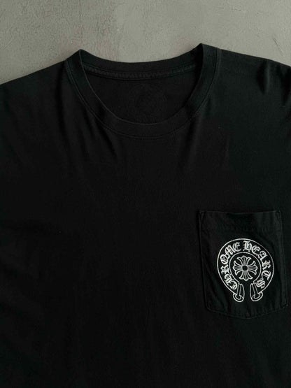 Chrome Hearts Black Pocket Tee Taipei Exclusive Shirt