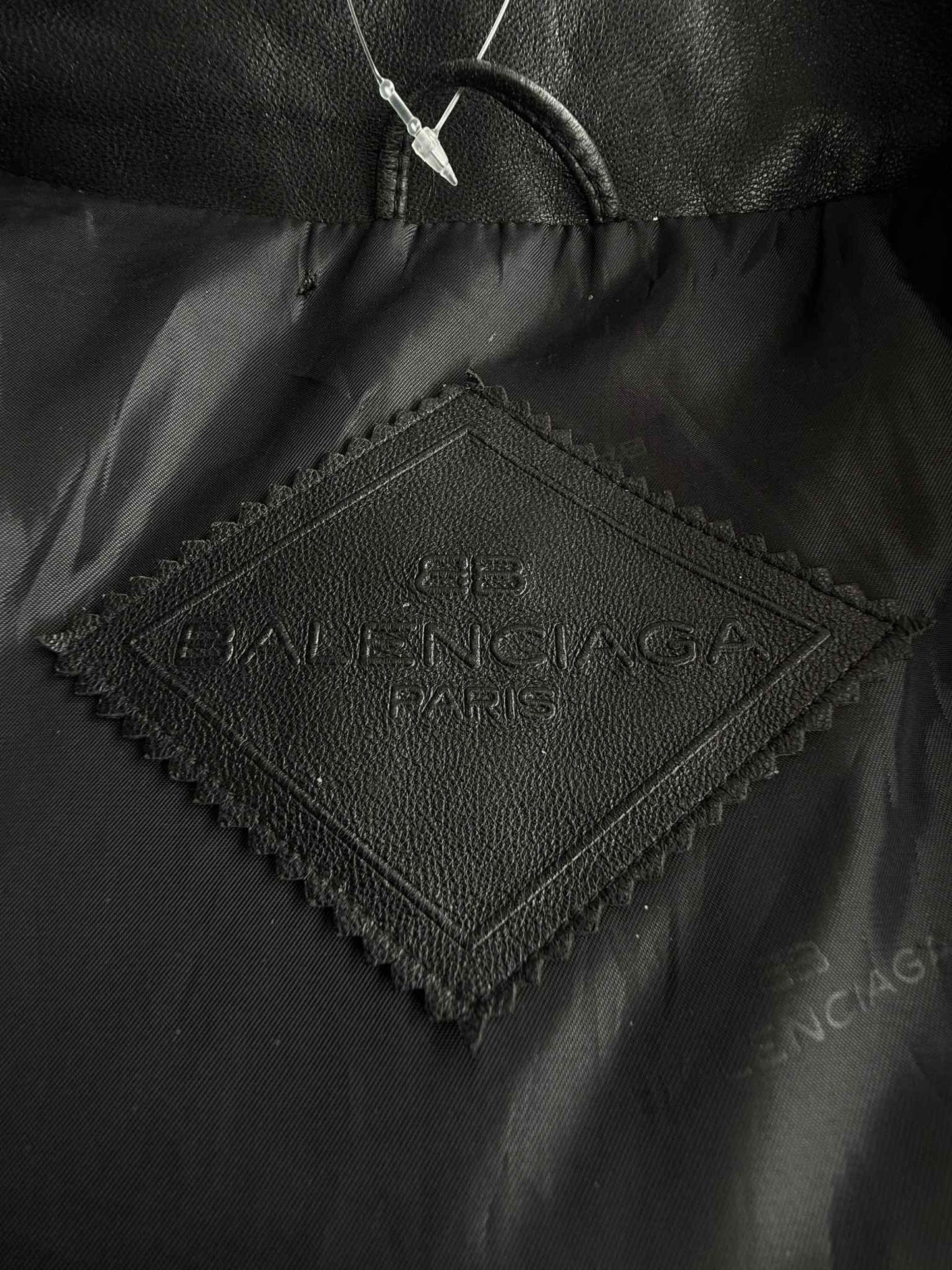 Vintage Balenciaga Motorcycle Zip Jacket
