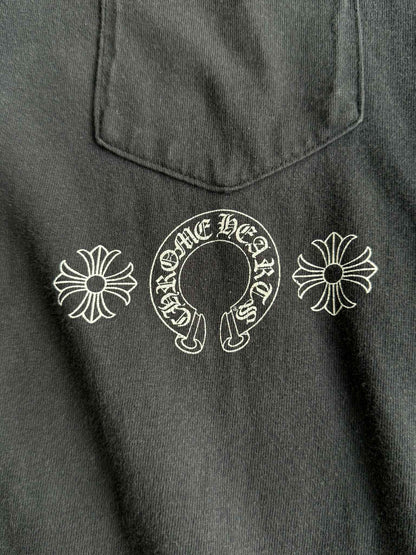 Chrome Hearts Black Horseshoe tee