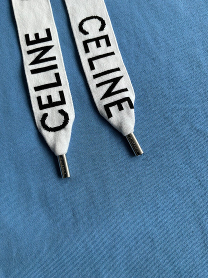 Celine Lace Logo Hoodie