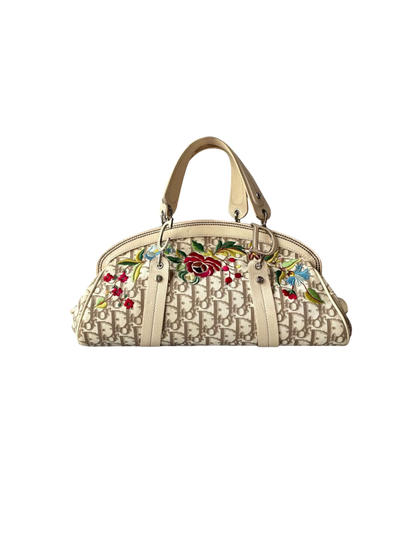 Dior Floral Trotter Bowler Bag